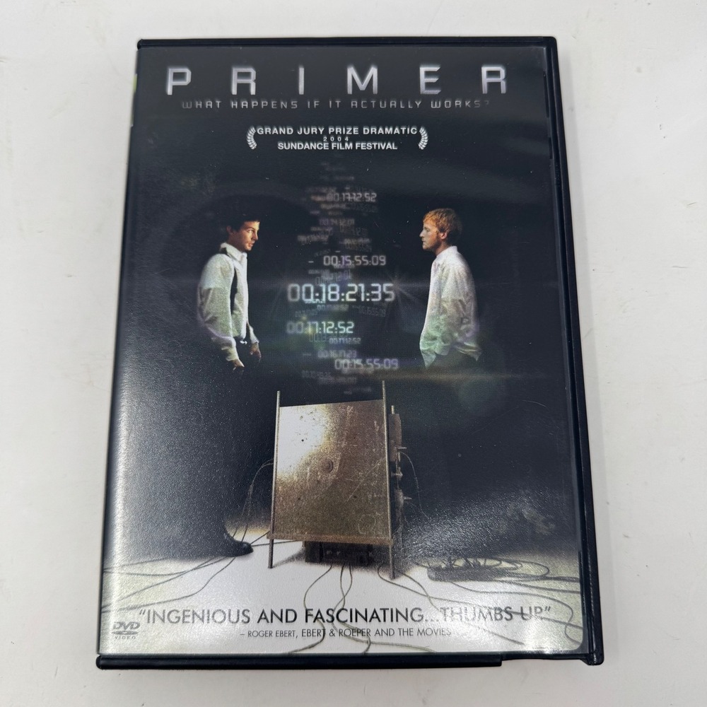 Primer DVD 2004 Sci-Fi Time Travel Movie Sundance Grand Jury Prize Winner